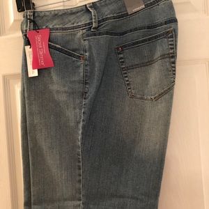 Lane Bryant  Bermuda Denim Shorts (NWT)